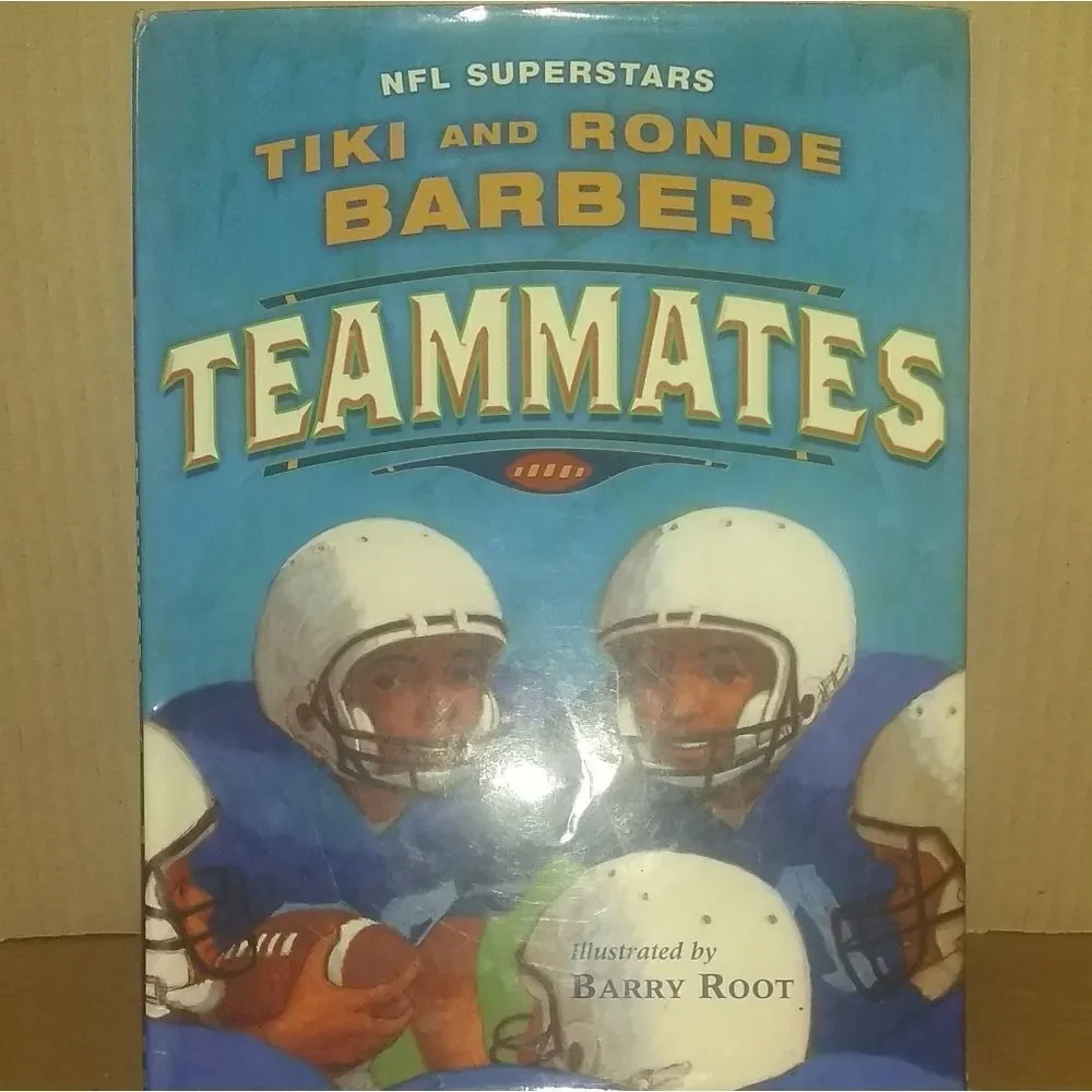 ⬇️⬇️⬇️Teammates Tiki and Ronde Barber Book